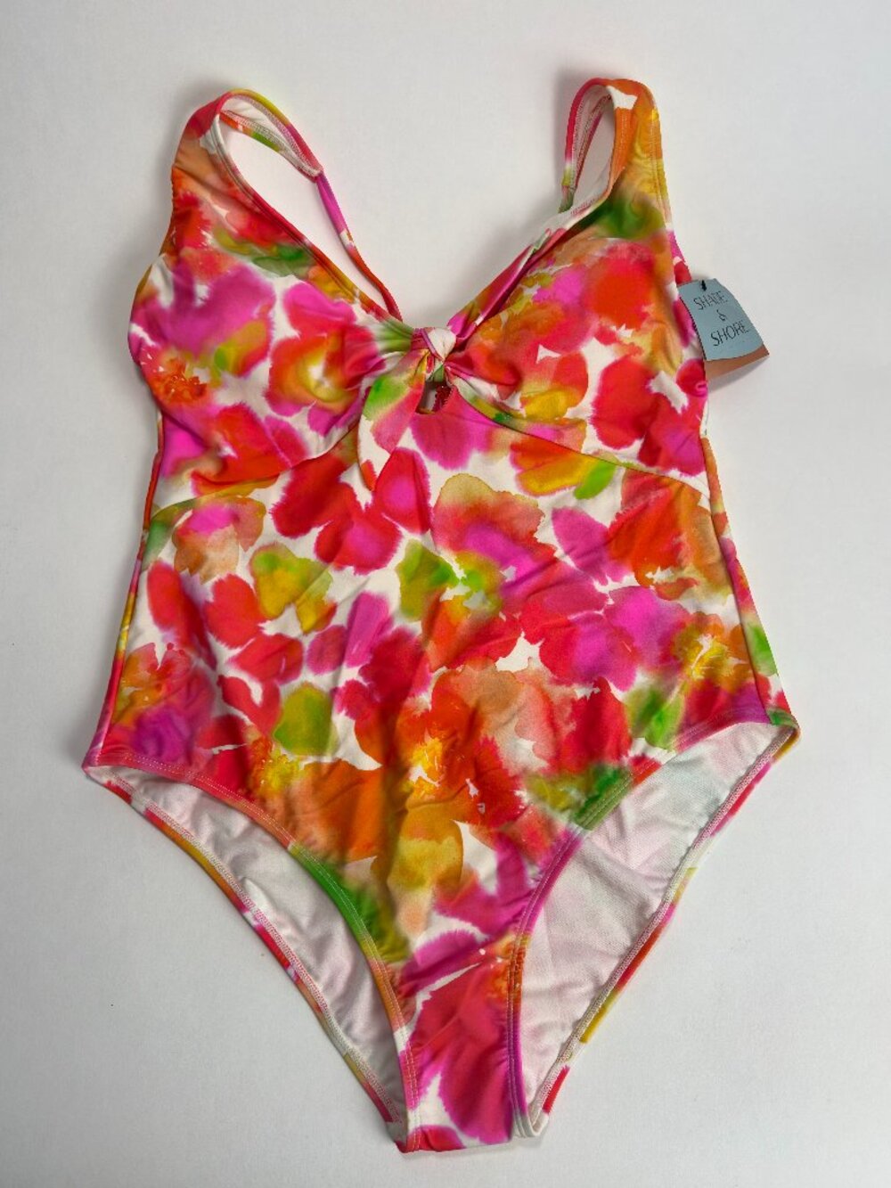 Shade & Shore One-Piece Swim Suit Size XL (16)